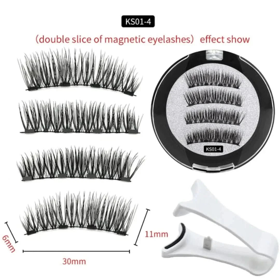 MagneticLuxe | Juego de pestañas magnéticas 3D-eyelash set-VyFlair