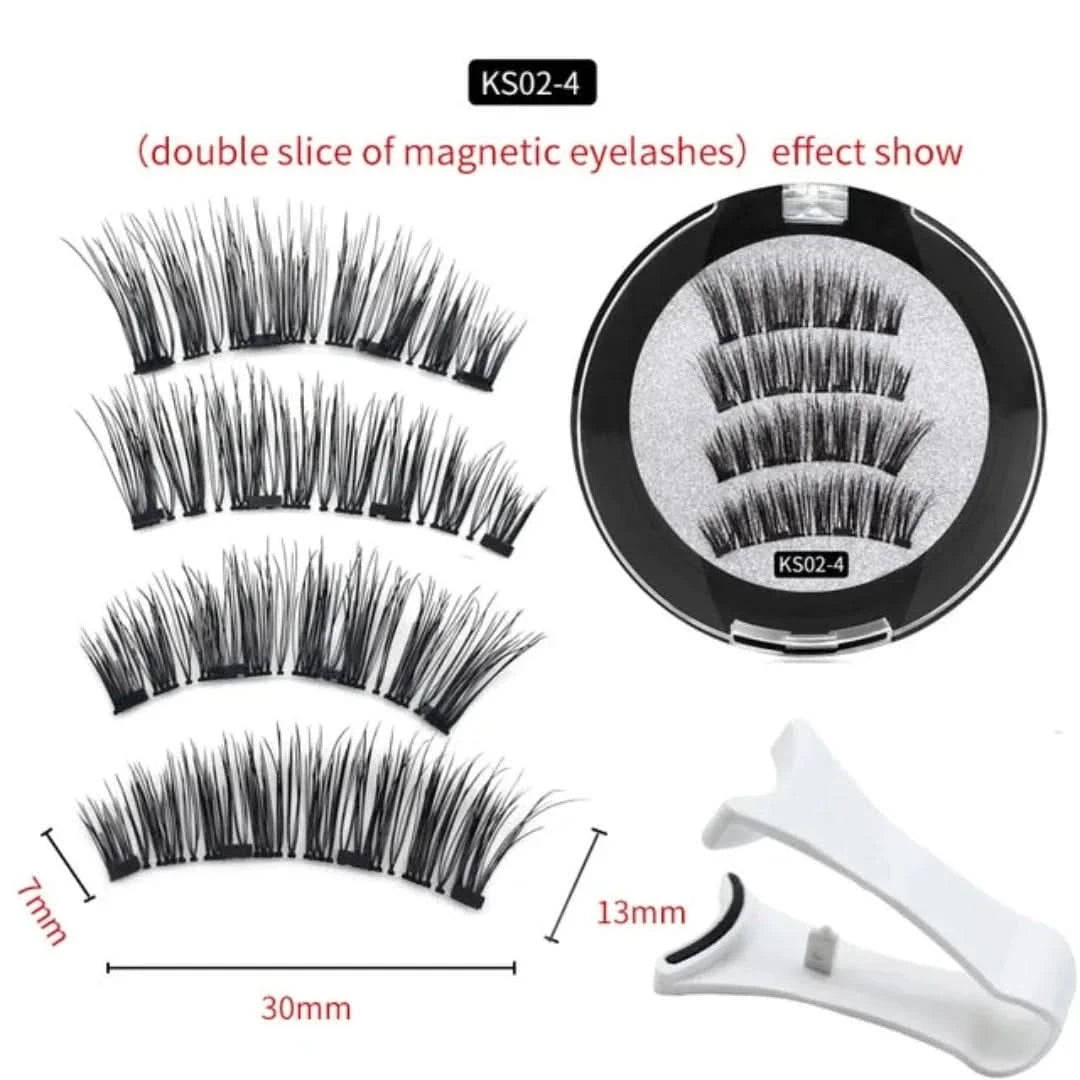 MagneticLuxe | Juego de pestañas magnéticas 3D-eyelash set-VyFlair