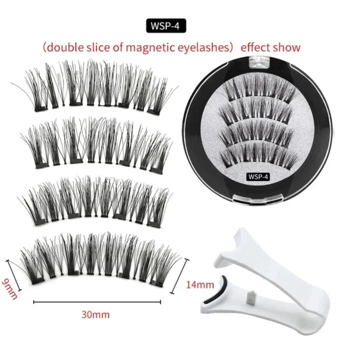 MagneticLuxe | Juego de pestañas magnéticas 3D-eyelash set-VyFlair