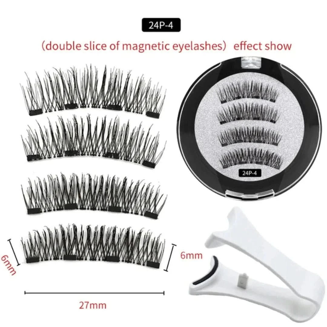 MagneticLuxe | Juego de pestañas magnéticas 3D-eyelash set-VyFlair