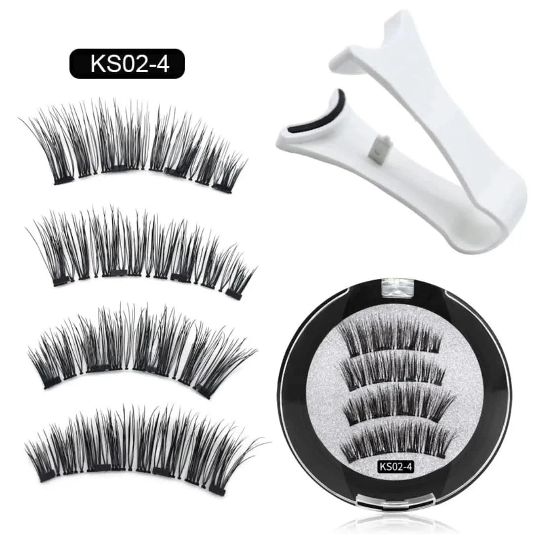 MagneticLuxe | Juego de pestañas magnéticas 3D-eyelash set-VyFlair