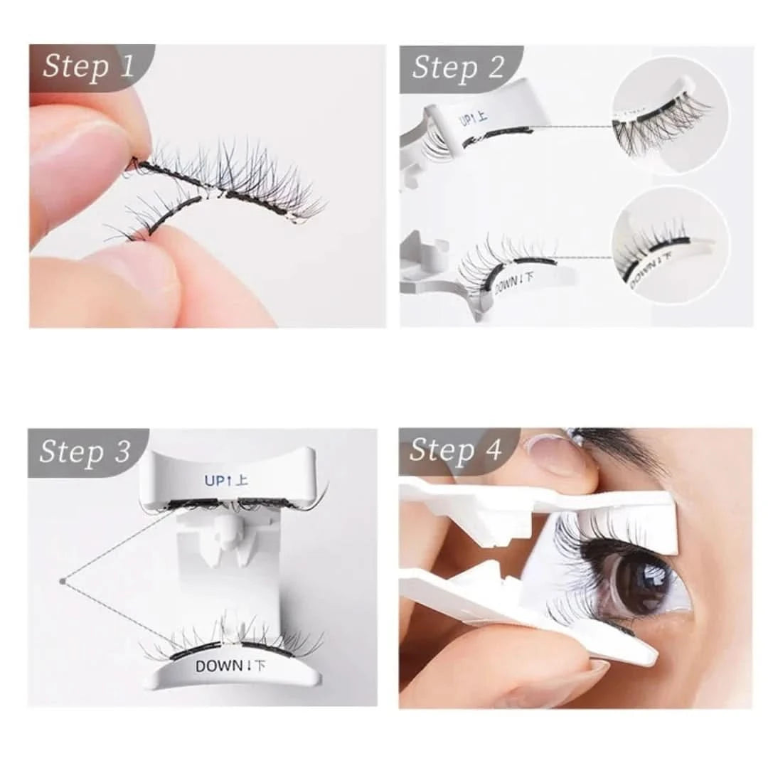 MagneticLuxe | Juego de pestañas magnéticas 3D-eyelash set-VyFlair