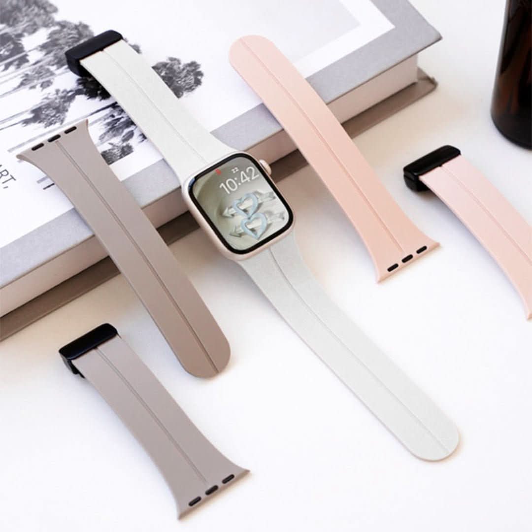 Correa de silicona magnética - Apple Watch-Magnetic silicone band-VyFlair