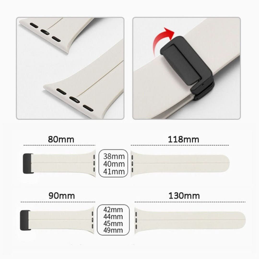 Correa de silicona magnética - Apple Watch-Magnetic silicone band-VyFlair