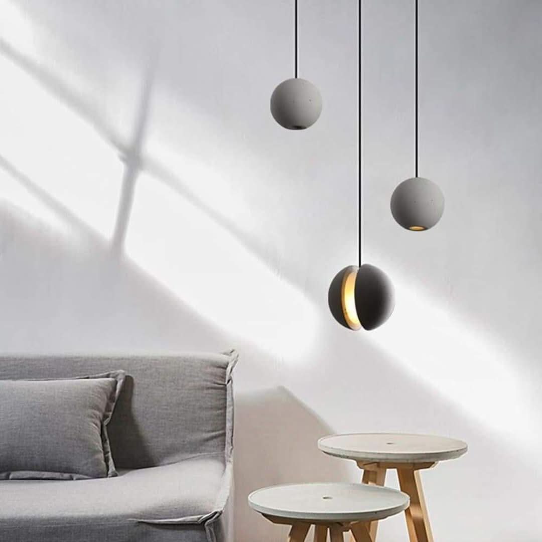 Light Glow - Lámpara colgante de luz moderna-Ceiling lamps-VyFlair
