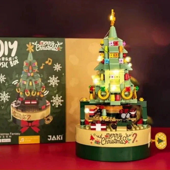 Caja de Música Navideña BuildaTune – Árbol Musical Personalizable