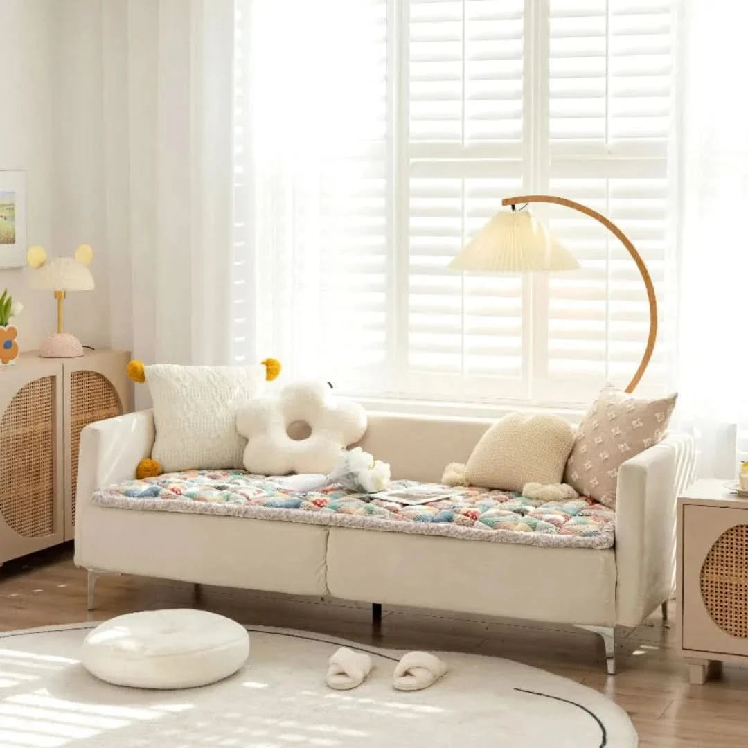 Patchwork Sofa Protector - Elegante atención única para su sofá-Sofa Protector-VyFlair