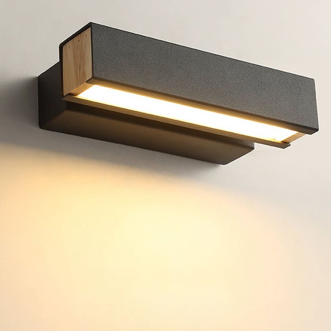 Luxeglow - Diseño minimalista Luces de pared LED con diseño giratorio-Wall light-VyFlair