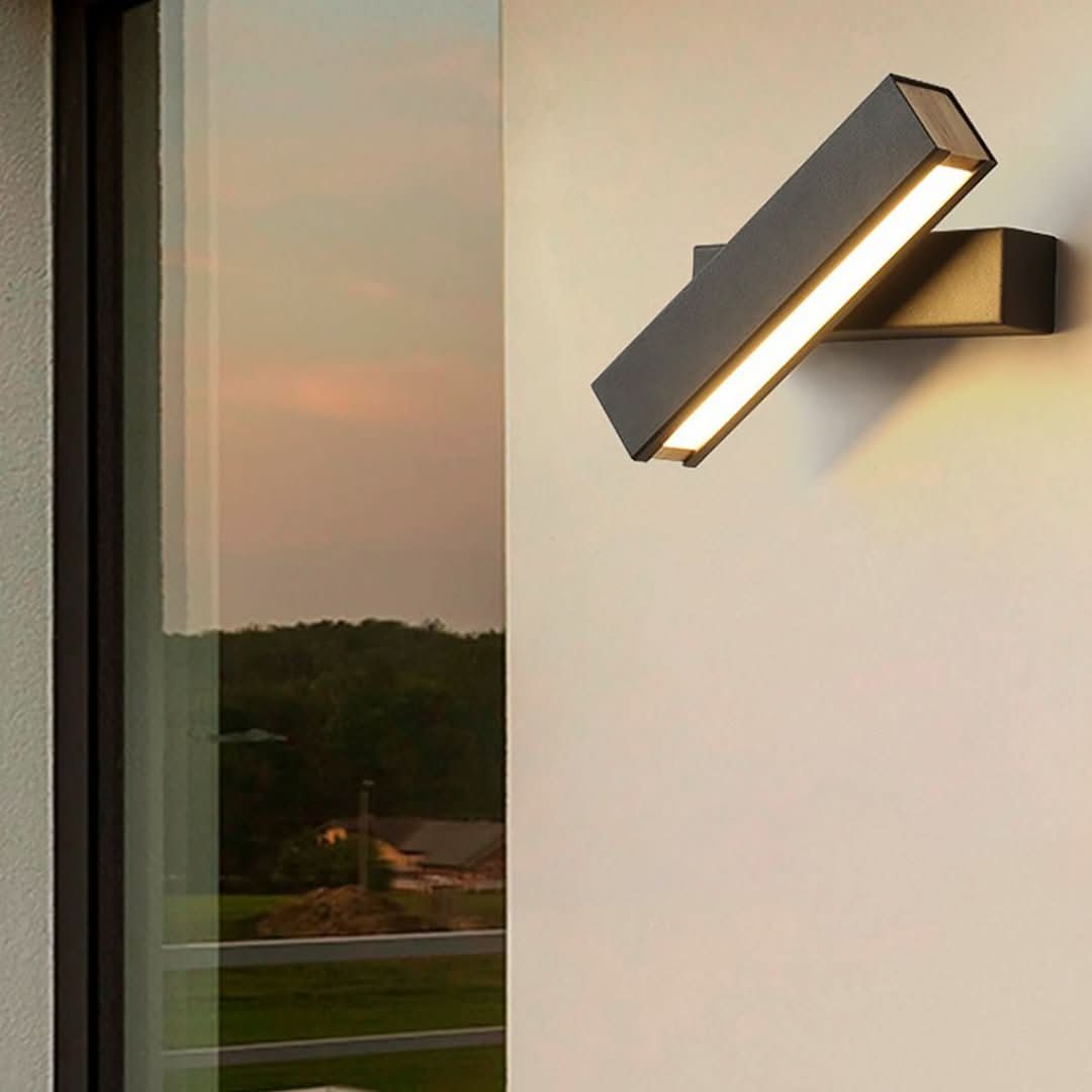Luxeglow - Diseño minimalista Luces de pared LED con diseño giratorio-Wall light-VyFlair