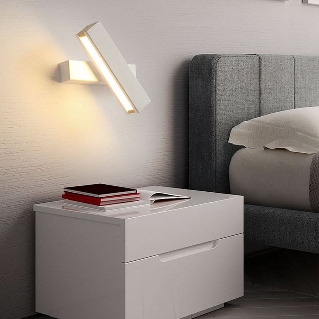 Luxeglow - Diseño minimalista Luces de pared LED con diseño giratorio-Wall light-VyFlair