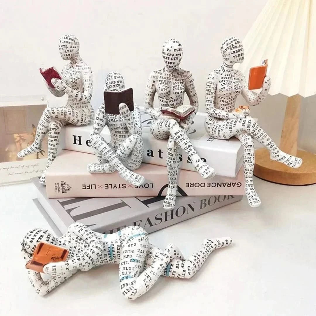 Lectura moderna - Estatua para mujeres-home decors-VyFlair