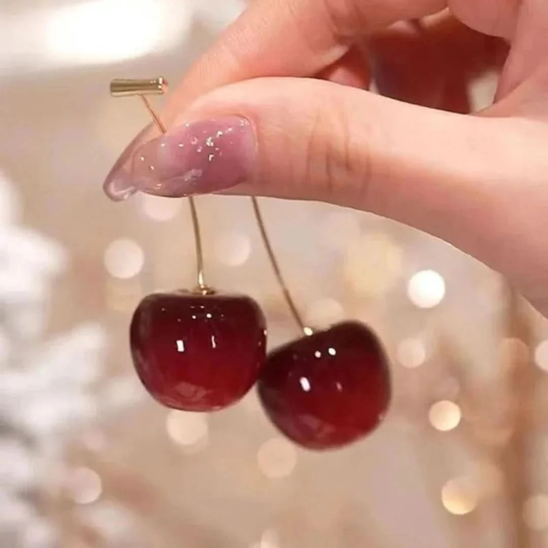 Orejera | Pendientes-Cherries Earrings-VyFlair
