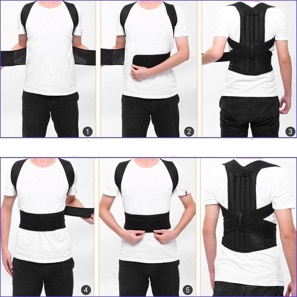 Chaleco Corrector de Postura Ergonómico Unisex Ajustable - VyFlair