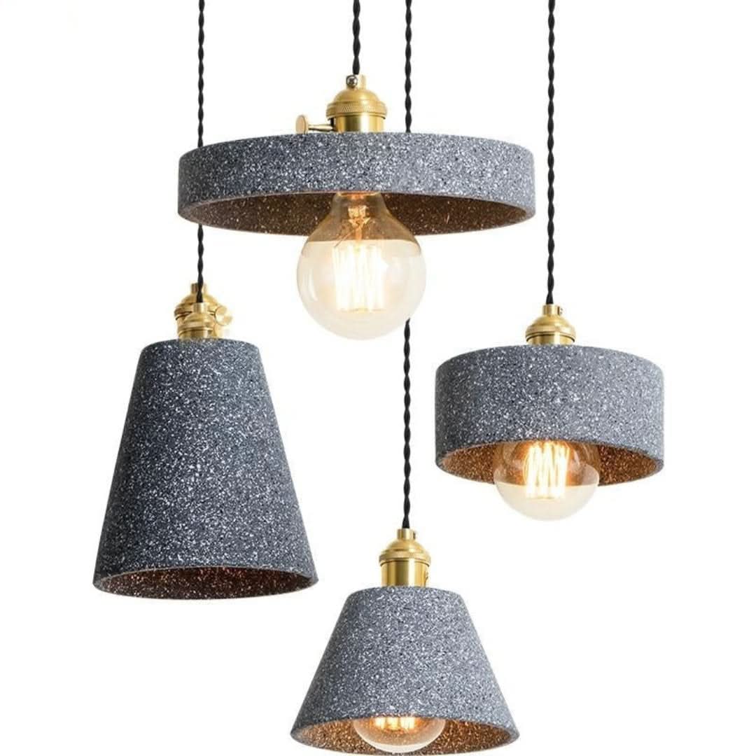 Lumina - Lámparas elegantes de Zément du-Ceiling lamps-VyFlair