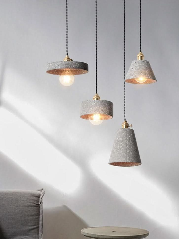 Lumina - Lámparas elegantes de Zément du-Ceiling lamps-VyFlair