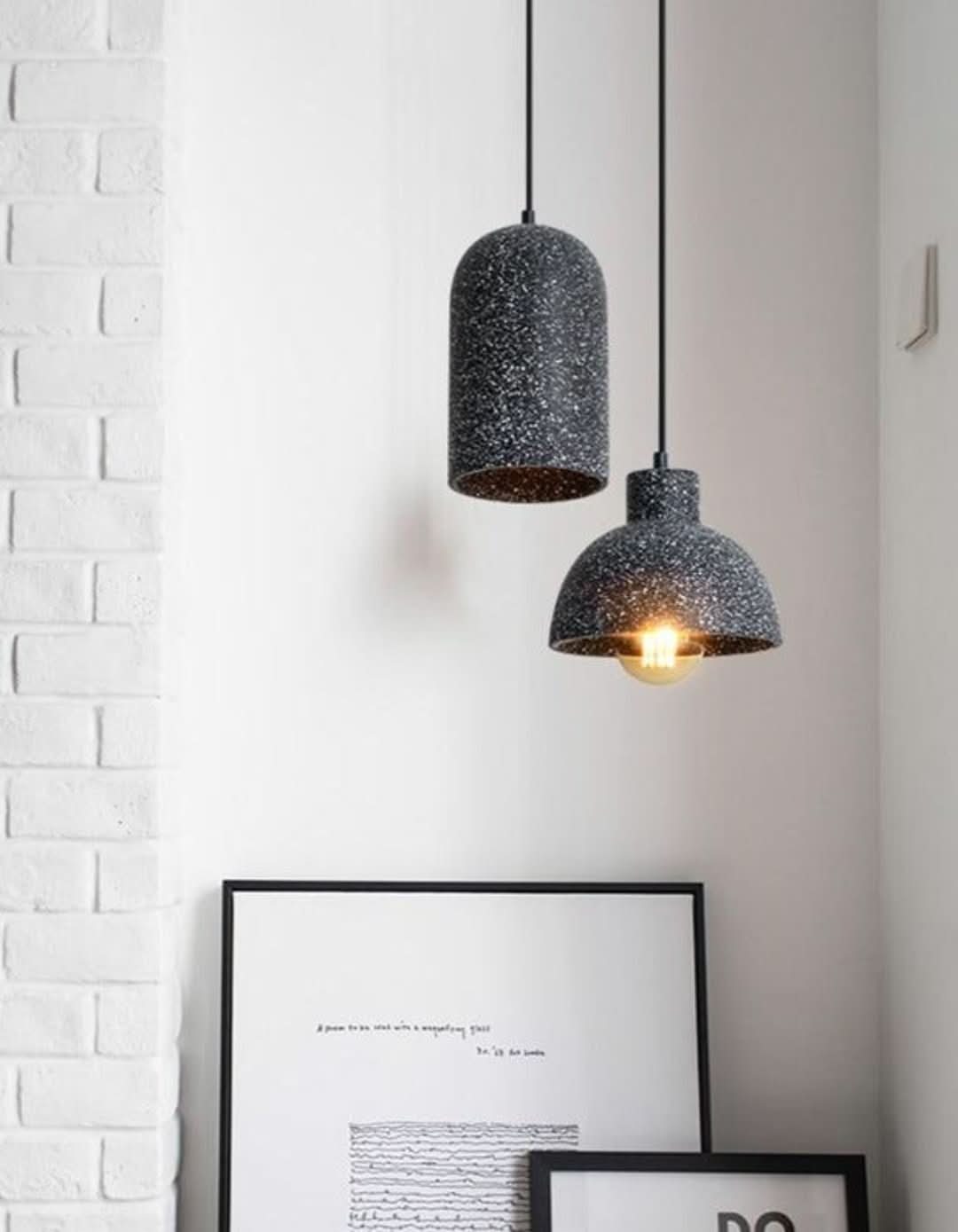 Lumina - Lámparas elegantes de Zément du-Ceiling lamps-VyFlair