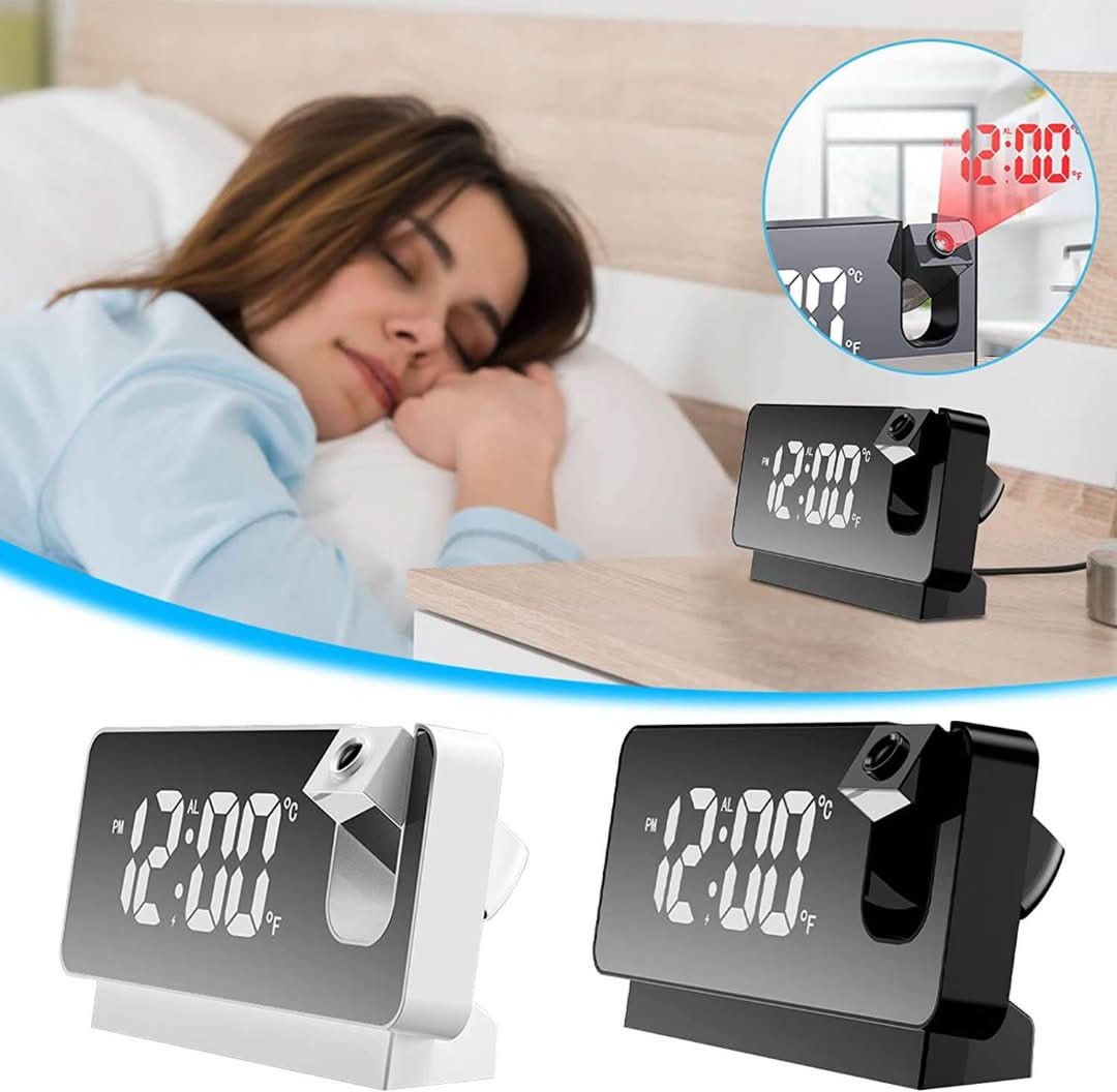 Techoprojector: despertador con gran proyector-clocks-VyFlair