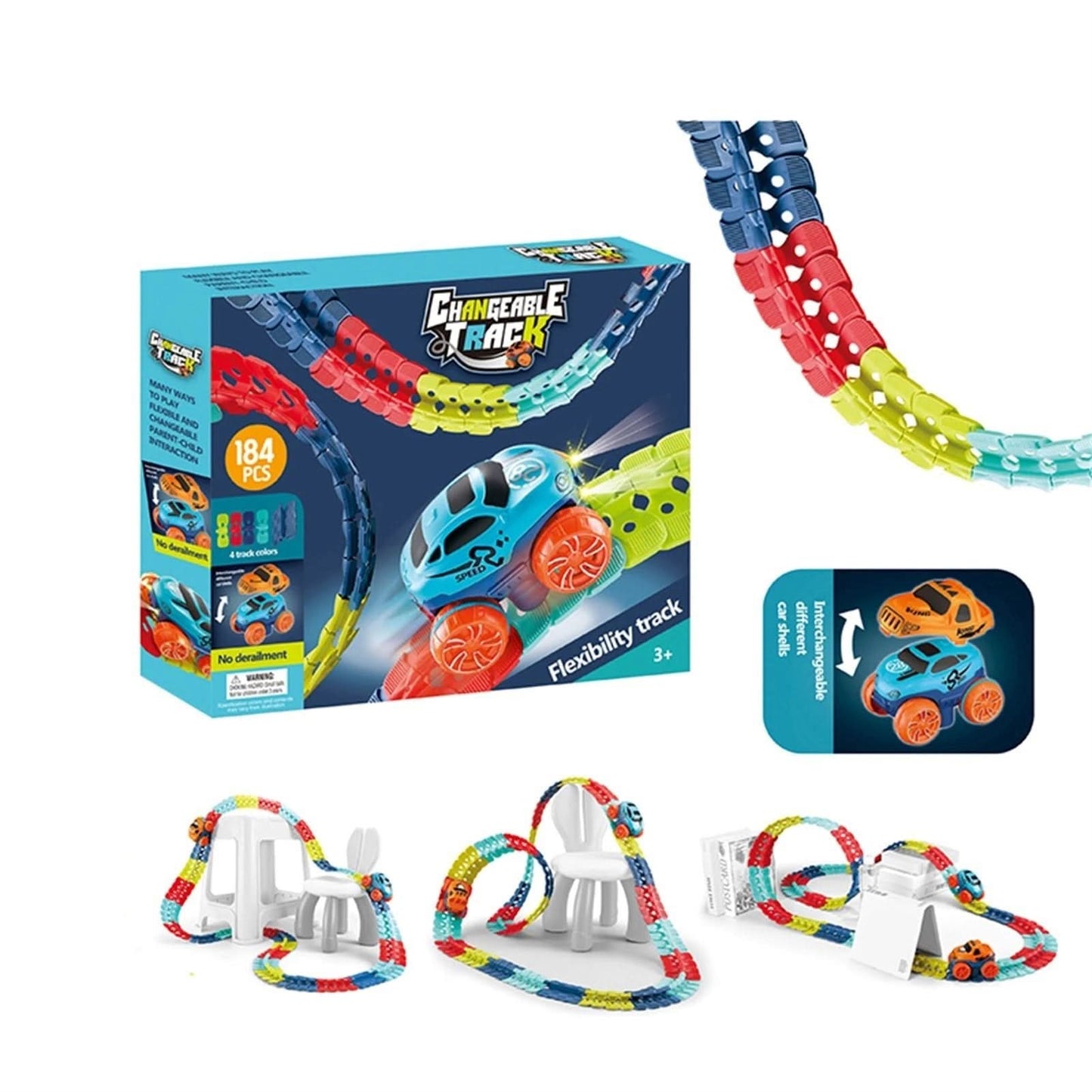 RACE-READY ™ | Parque infantil magnético-Toys & Games-VyFlair
