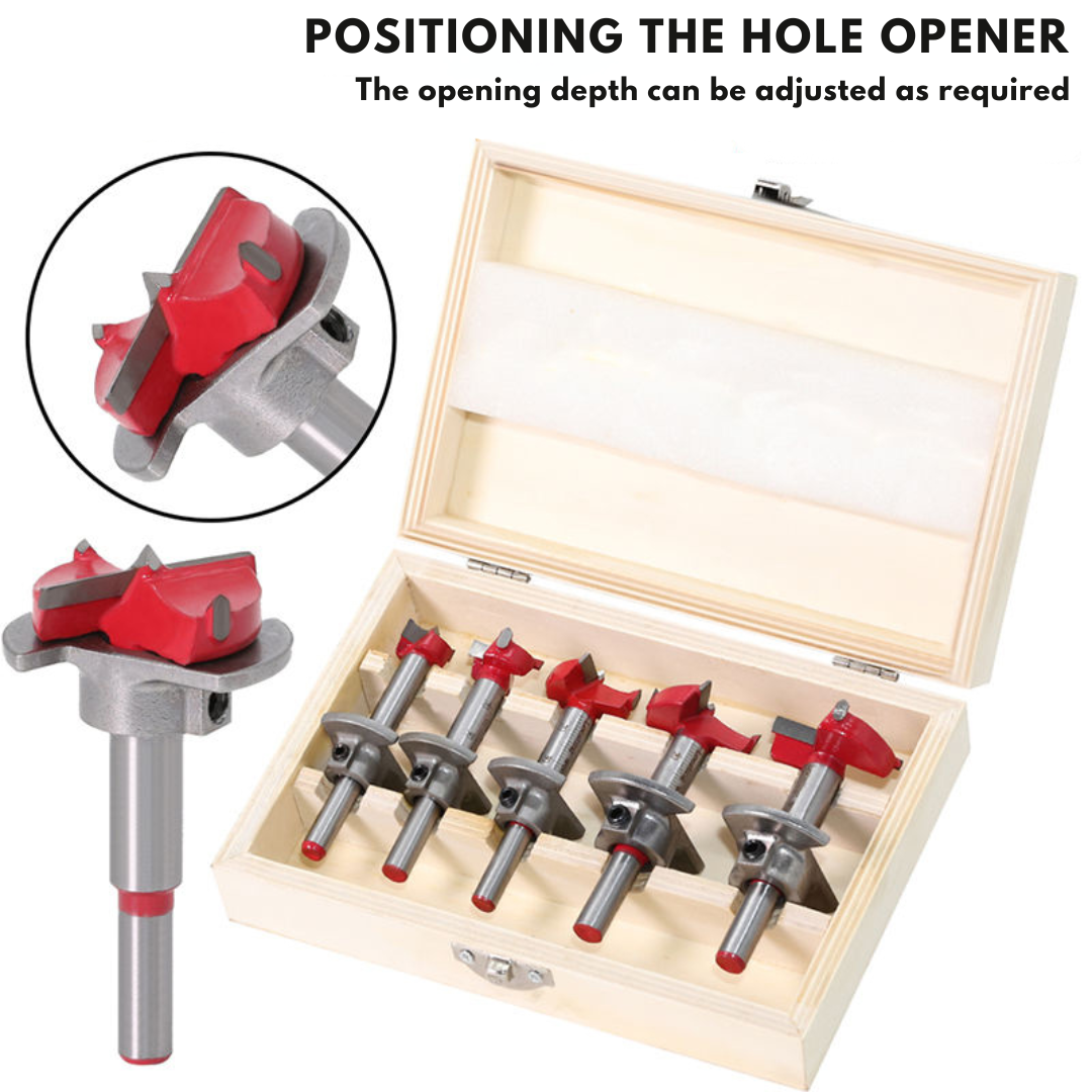 Set de ejercicio de posicionamiento | Carpintería-Tap Drill Bits-VyFlair