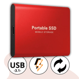 SSD Externo Portátil 2TB USB 3.1 Ultra Rápido - VyFlair