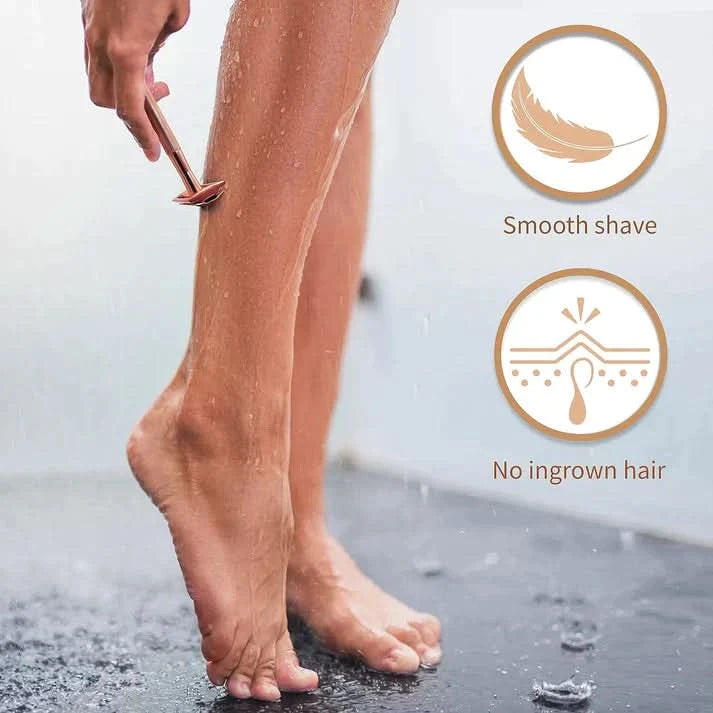 Smooth Razor ™ | Razor de seguridad + cuchillas gratis-VyFlair