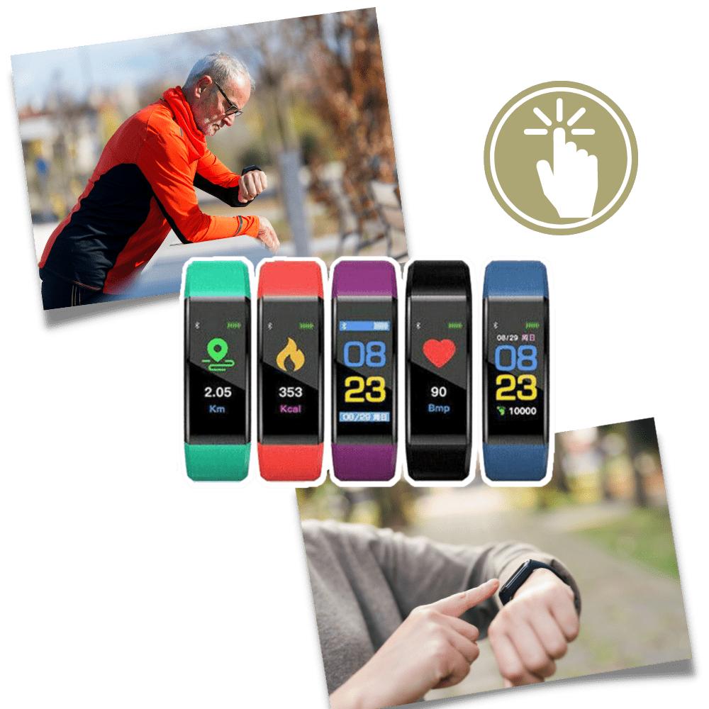 VitaWatch Reloj Inteligente para Mayores con Monitor - VyFlair