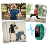 VitaWatch Reloj Inteligente para Mayores con Monitor de Salud - VyFlair