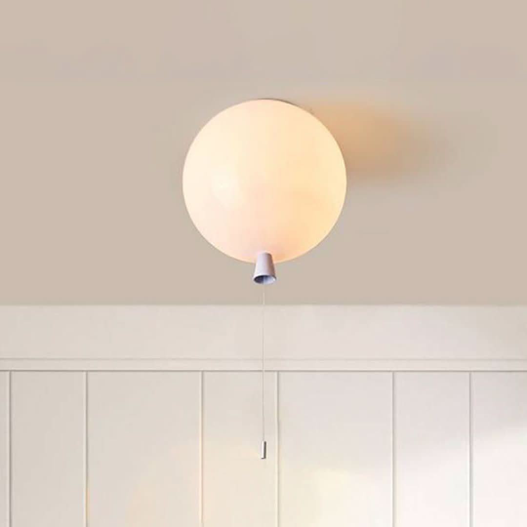 Fateh Moderna lámpara de techo de LED redondo pequeño dormitorio acrílico blanco-Ceiling lamps-VyFlair