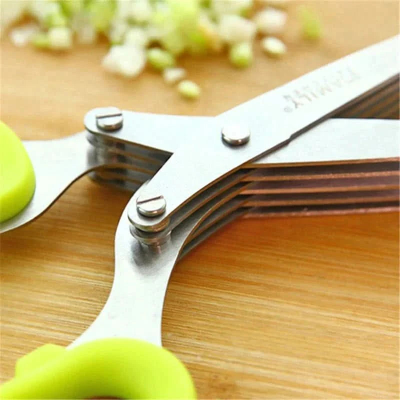 Snipper ™ - tijeras de cocina multifuncionales de 5 palas-VyFlair