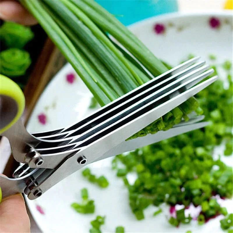 Snipper ™ - tijeras de cocina multifuncionales de 5 palas-VyFlair
