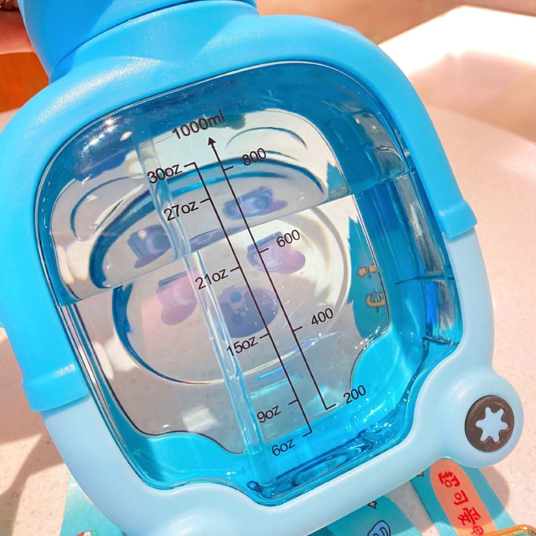 Botella de agua de peluche-Kids Water Bottles-VyFlair