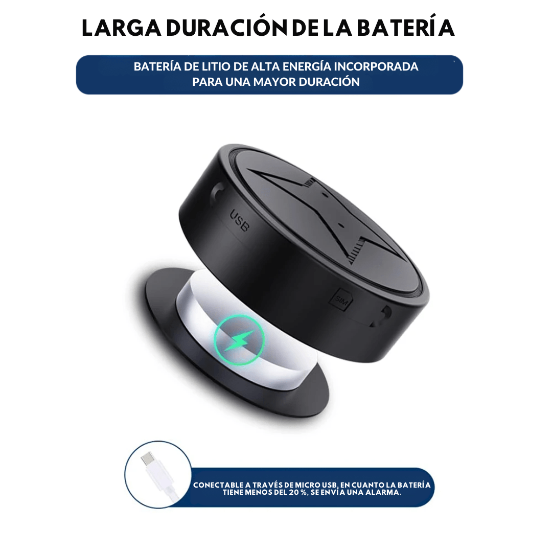 Mini Rastreador GPS Magnético Tiempo Real - VyFlair