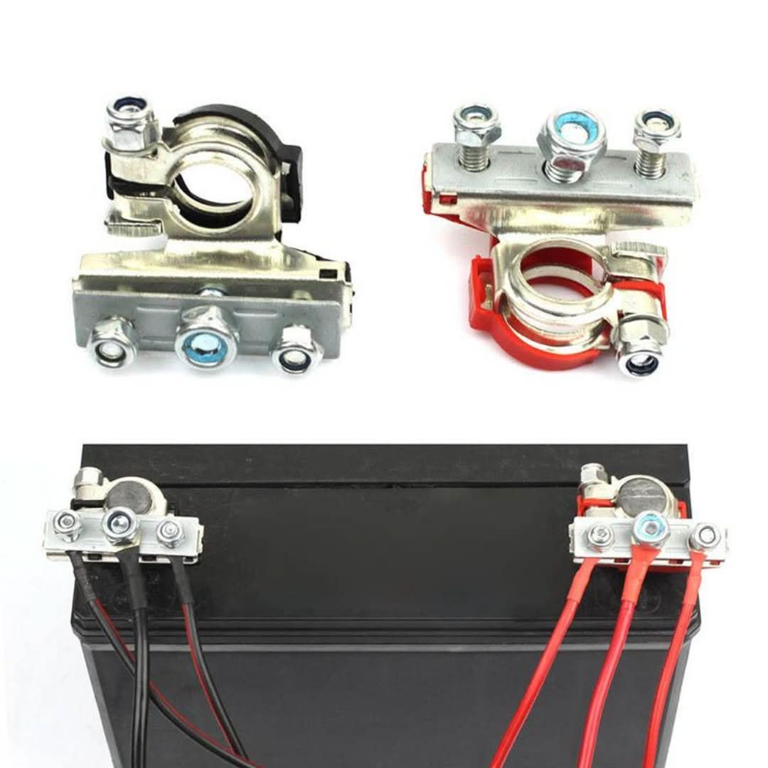 Terminal de batería de liberación rápida sin herramientas (1 par)-Battery Terminal-VyFlair