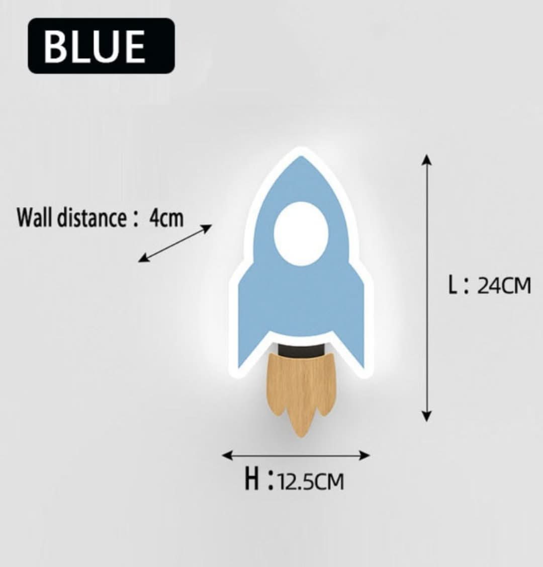 GLOWCARTOON - Lámpara de pared LED para la habitación de los niños-Wall Light-VyFlair