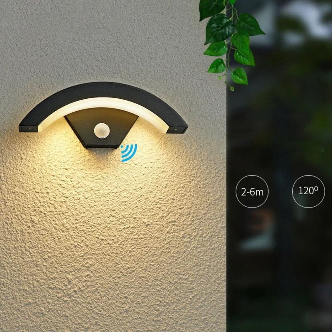 Vistagleam - Lámpara de pared impermeable contemporánea-Outdoor lighting-VyFlair