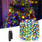 Luces LED de Navidad Multicolor para Exteriores – Cuerda Impermeable IP65