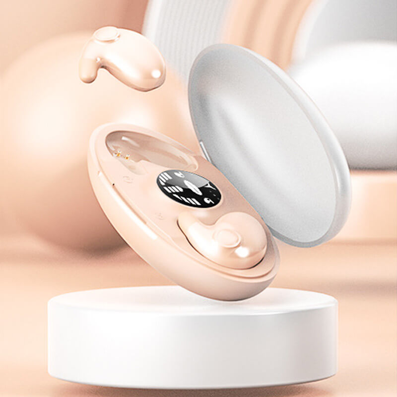 Tapones Bluetooth Impermeables con Reducción de Ruido – Auriculares Inalámbricos Livianos para un Descanso Cómodo