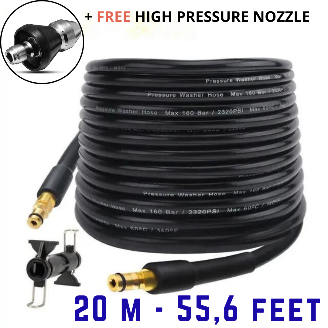 Kit de limpieza de alcantarillado | Boquilla de alta presión-Sewer Cleaning Tool-VyFlair
