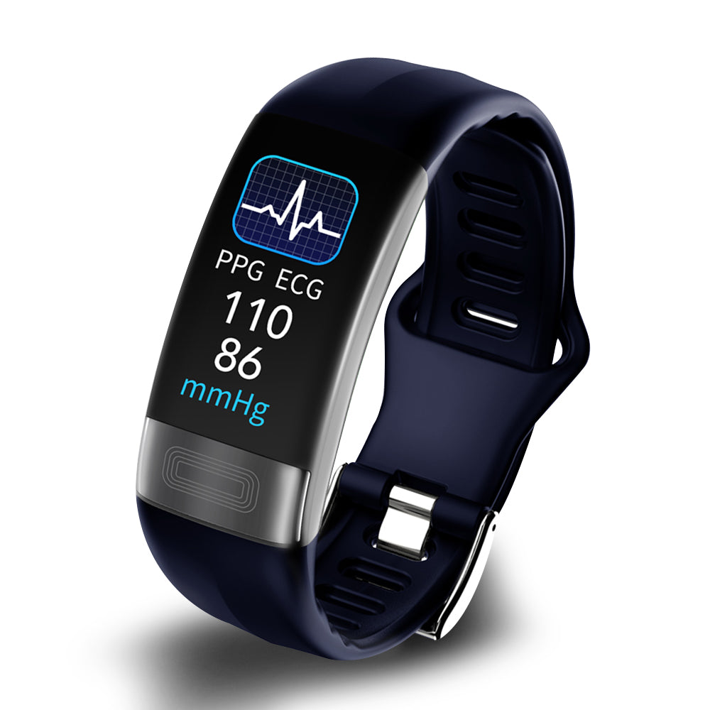 Pulsera Inteligente - EKG, Frecuencia Cardíaca, Oxígeno, Sueño
