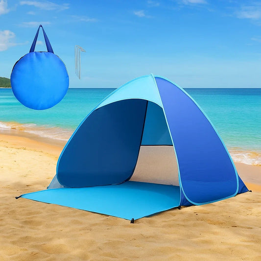 Tienda de Playa Pop Up para Protección Solar