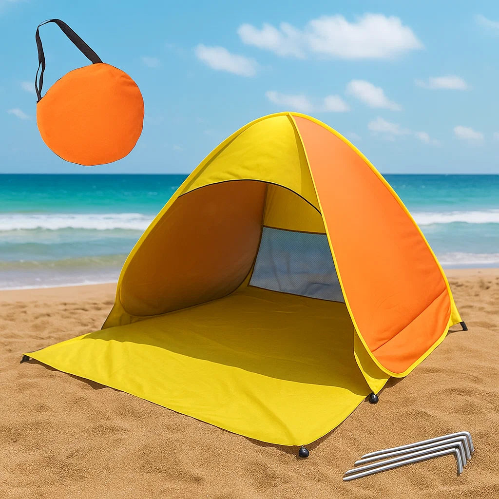 Tienda de Playa Pop Up para Protección Solar