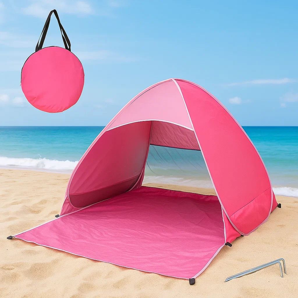 Tienda de Playa Pop Up para Protección Solar