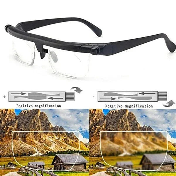 Gafas de Lectura Ajustables - Enfoque Personalizable - Visión Clara