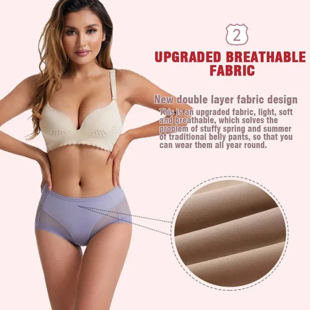 Underpants Bosster - Seamless Ice Silk & High Waist