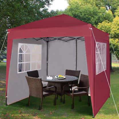 Carpa Gazebo Impermeable Exterior - Paneles Laterales Removibles