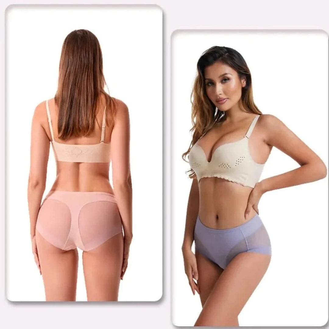 Underpants Bosster - Seamless Ice Silk & High Waist