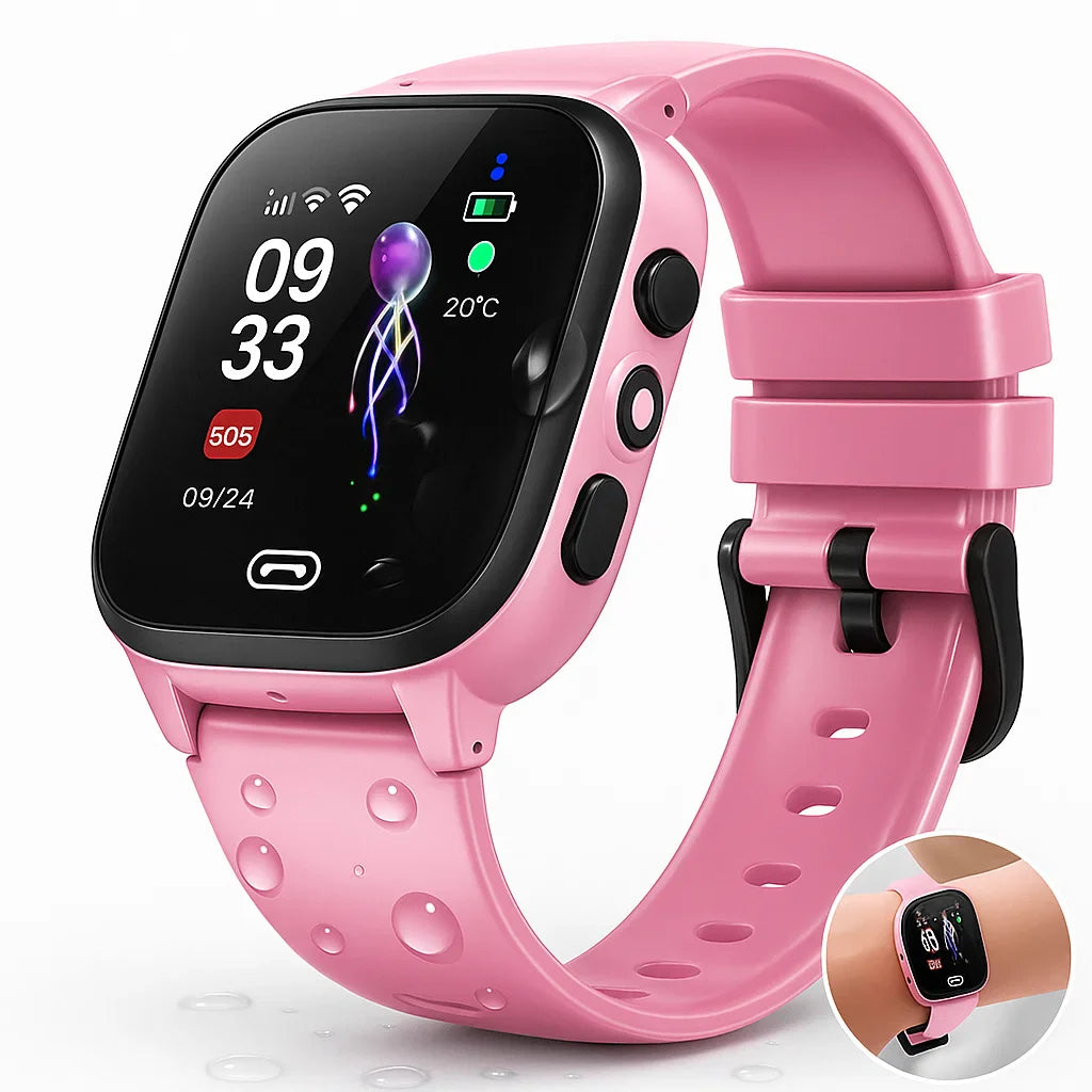 Reloj Inteligente Niños - GPS Preciso - Videollamada Fácil