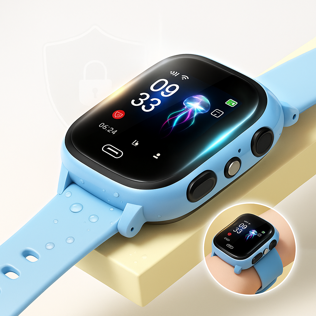 Reloj Inteligente Niños - GPS Preciso - Videollamada Fácil