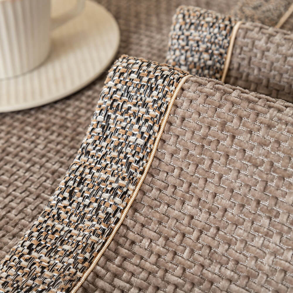 Funda de Sofá Chenille Antideslizante CozyGuard