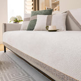 Funda de Sofá Chenille Antideslizante CozyGuard